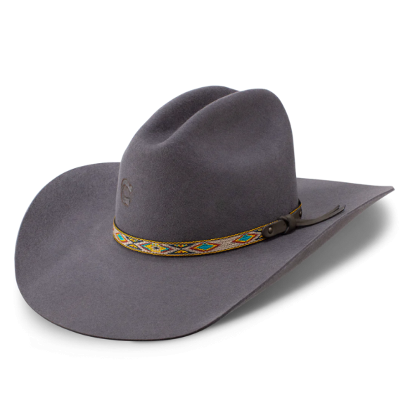 CHARLIE 1 HORSE | RUN AWAY GREY COWGIRL HAT-Granite Grey