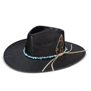 CHARLIE 1 HORSE | MIDNIGHT TOKER FASHION HAT-Black