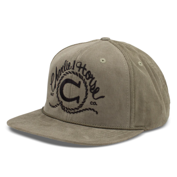 CHARLIE 1 HORSE | CORDUROY LOGO CAP