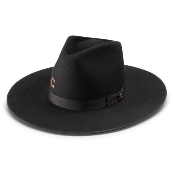 CHARLIE 1 HORSE | DESERT DRIFTER FASHION HAT-BLACK