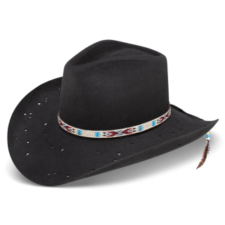 CHARLIE 1 HORSE | WILD HORSES FASHION HAT-Black