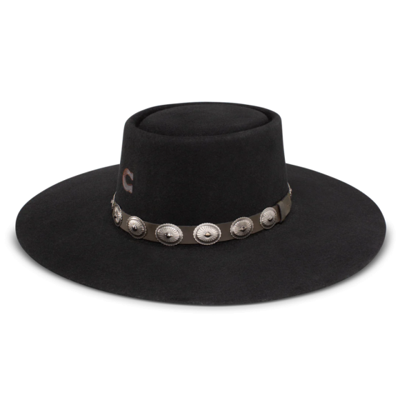 CHARLIE 1 HORSE | HIGH DESERT FASHION HAT-BLACK
