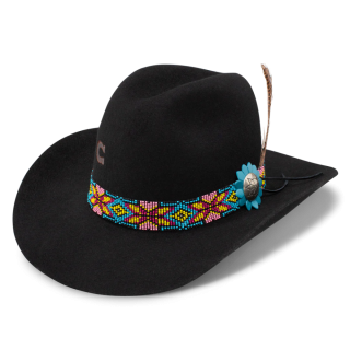 CHARLIE 1 HORSE | GOLD DIGGER COWGIRL HAT-BLACK