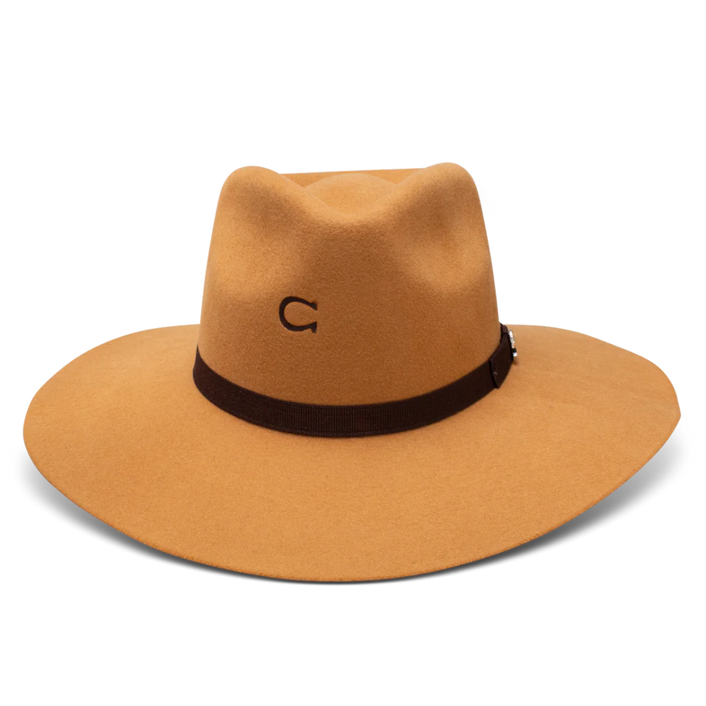 CHARLIE 1 HORSE | HIGHWAY JR - YOUTH FASHION HAT-Cognac