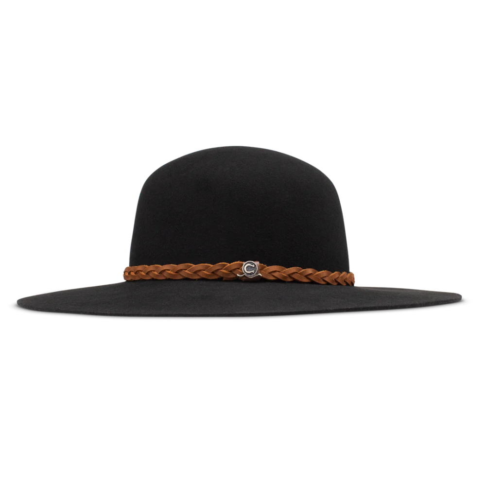 CHARLIE 1 HORSE | WANDERLUST JR - YOUTH FASHION HAT-Black