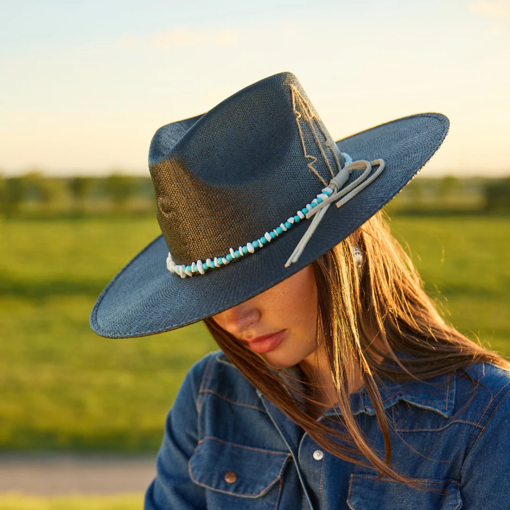 CHARLIE 1 HORSE | MIDNIGHT TOKER FASHION HAT-Black