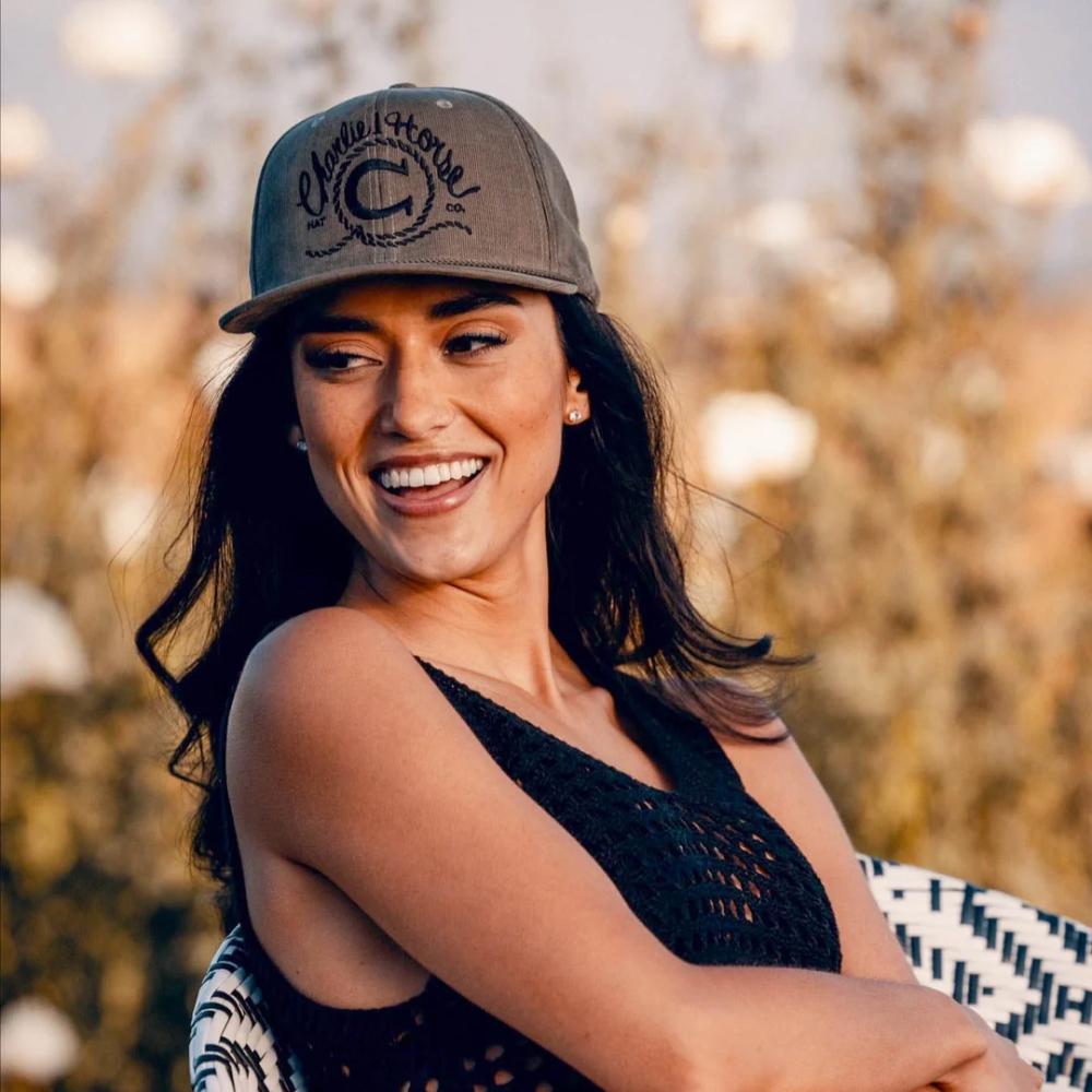 CHARLIE 1 HORSE | CORDUROY LOGO CAP