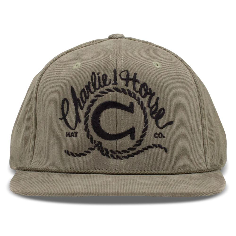 CHARLIE 1 HORSE | CORDUROY LOGO CAP