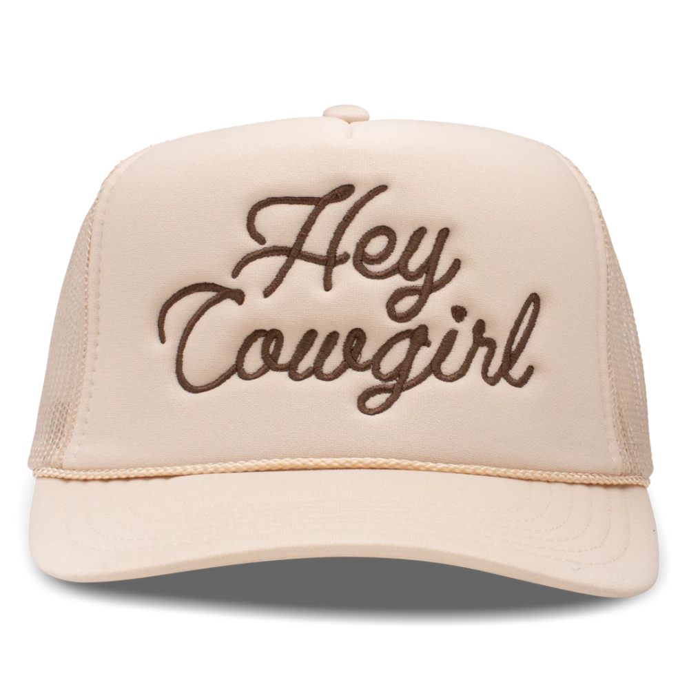 CHARLIE 1 HORSE | HEY COWGIRL TRUCKER CAP