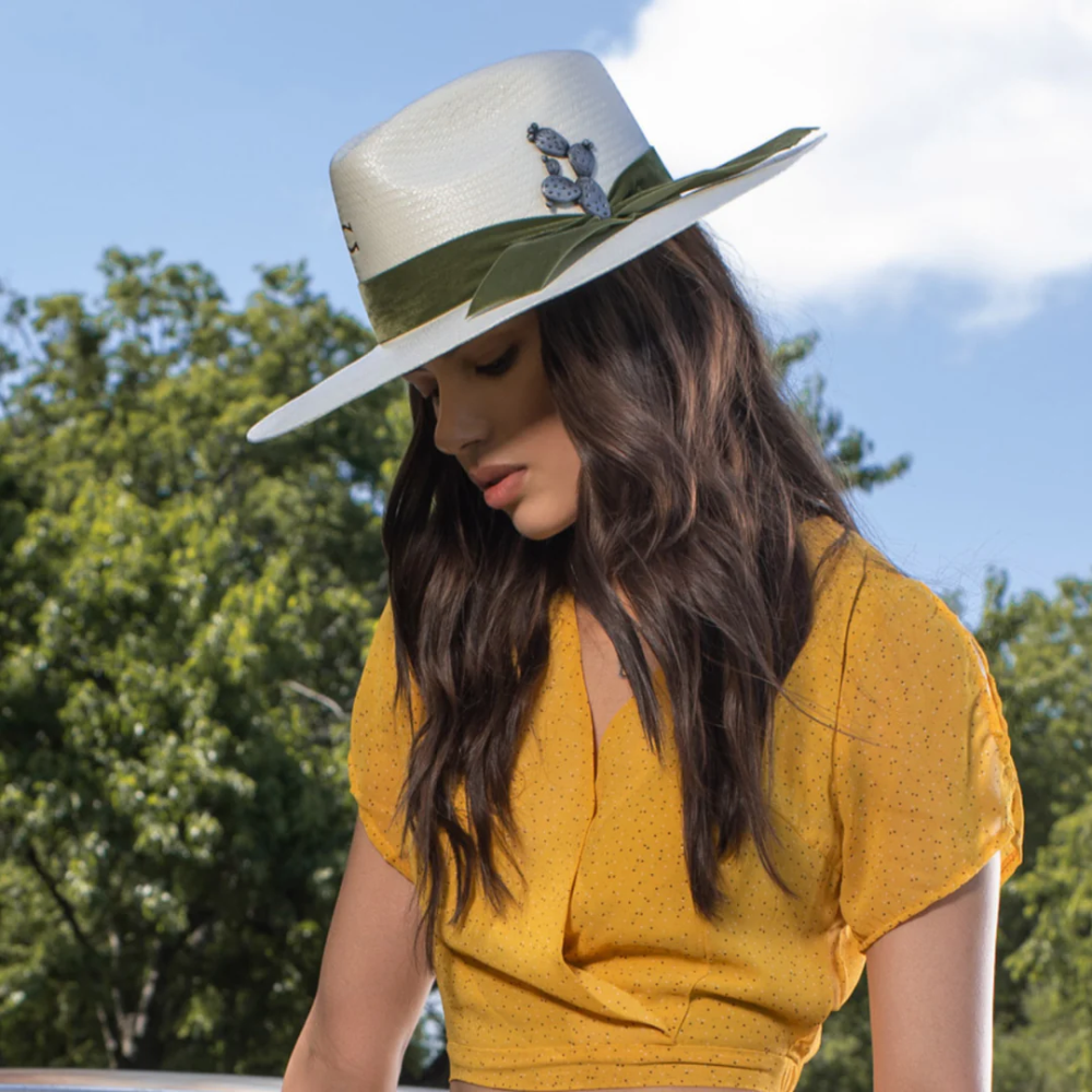 CHARLIE 1 HORSE | HARD TO HANDLE FASHION HAT-Natural Straw
