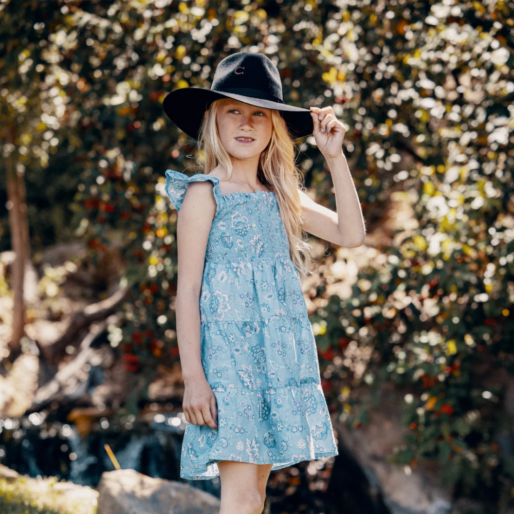 CHARLIE 1 HORSE | HIGHWAY JR - YOUTH FASHION HAT-Black