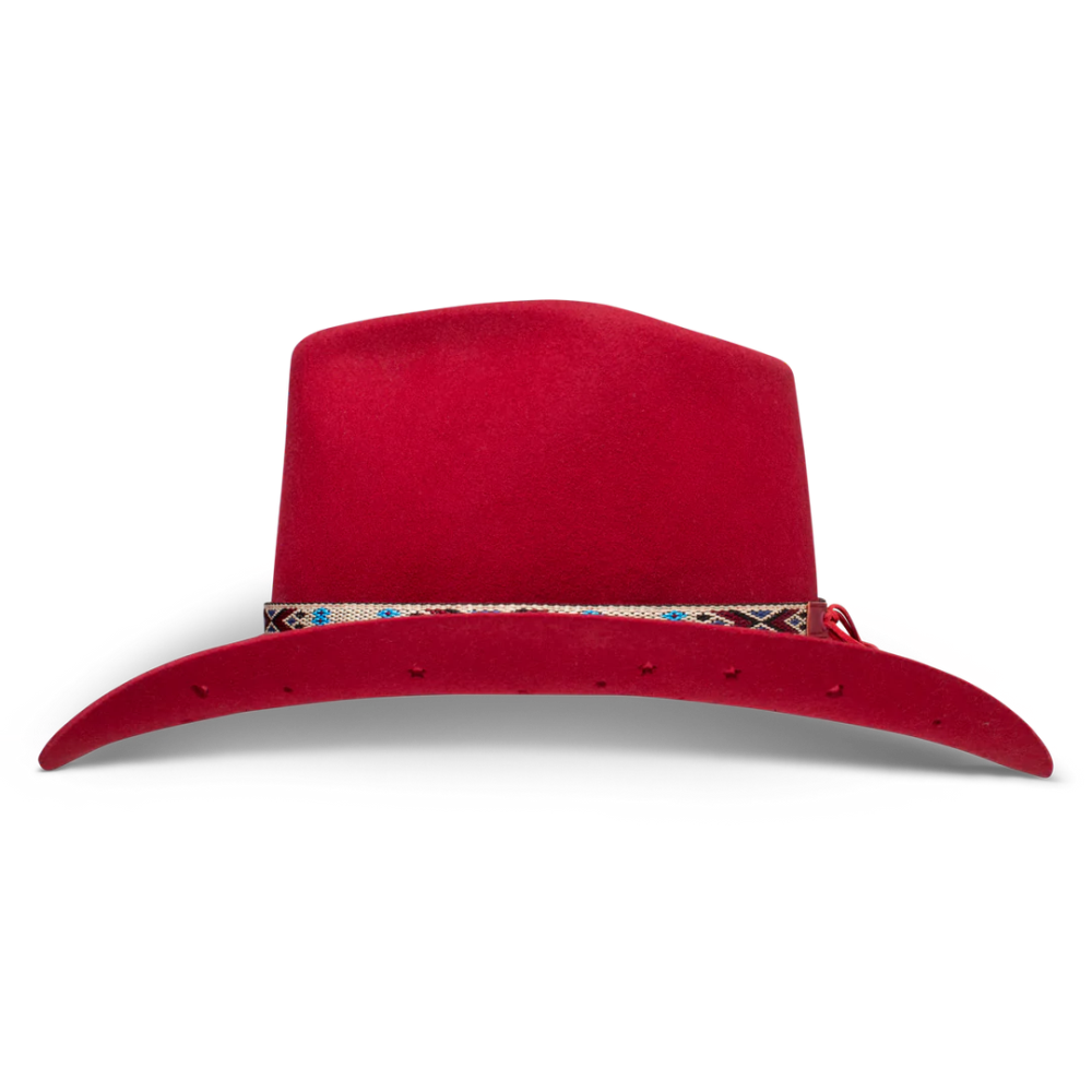 CHARLIE 1 HORSE | WILD HORSES FASHION HAT-Red