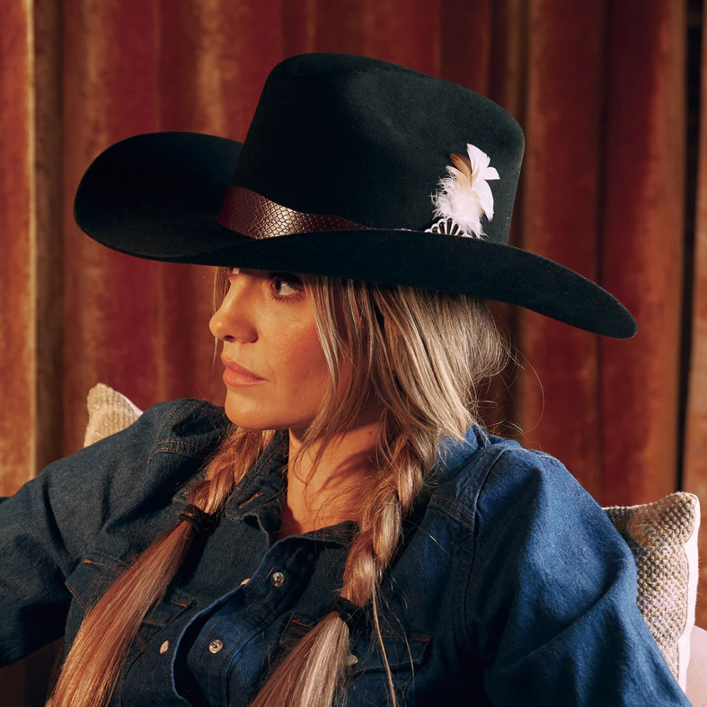 CHARLIE 1 HORSE | SADDLE UP COWGIRL HAT-Black