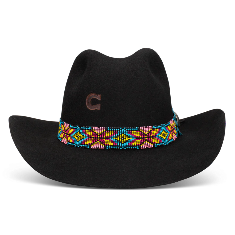 CHARLIE 1 HORSE | GOLD DIGGER COWGIRL HAT-BLACK